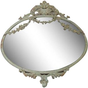 Ovalt Spejl Antik